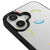 iPhone 16 Plus Colorful Smile Telefon Kılıfı - Ayna - Siyah