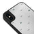iPhone XS Blinking Telefon Kılıfı - Ayna - Siyah