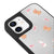 iPhone 12 Mini Ribbon Rabbits Telefon Kılıfı - Ayna - Siyah