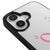 iPhone 16 Plus Happy Lovely Telefon Kılıfı - Ayna - Siyah