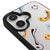 iPhone 16 Plus Falling Smile Telefon Kılıfı - Ayna - Siyah