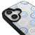 iPhone 16 Plus Blue Smiles Telefon Kılıfı - Ayna - Siyah