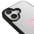 iPhone 16 Plus Ribbon Twins Telefon Kılıfı - Ayna - Siyah