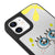 iPhone 12 Mini Cute Sponge Telefon Kılıfı - Ayna - Siyah