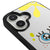 iPhone 16 Plus Cute Sponge Telefon Kılıfı - Ayna - Siyah