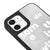 iPhone 12 Mini Something With Love Telefon Kılıfı - Ayna - Siyah