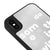 iPhone X Something With Love Telefon Kılıfı - Ayna - Siyah