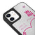 iPhone 12 Mini Love My Life Telefon Kılıfı - Ayna - Siyah
