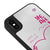 iPhone XS Love My Life Telefon Kılıfı - Ayna - Siyah