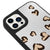 iPhone 16 Pro Flying Hearts Telefon Kılıfı - Ayna - Siyah