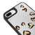 iPhone 8 Plus Flying Hearts Telefon Kılıfı - Ayna - Siyah