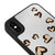 iPhone XS Max Flying Hearts Telefon Kılıfı - Ayna - Siyah