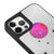 iPhone 12 Pro Disco Ghost Telefon Kılıfı - Ayna - Siyah