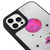 iPhone 13 Pro Disco Ghost Telefon Kılıfı - Ayna - Siyah
