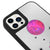 iPhone 14 Pro Max Disco Ghost Telefon Kılıfı - Ayna - Siyah