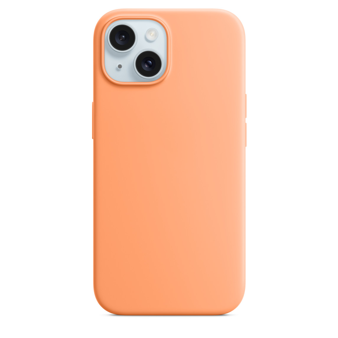 Apple iPhone 14 Plus Silikon Magsafe Case Turuncu
