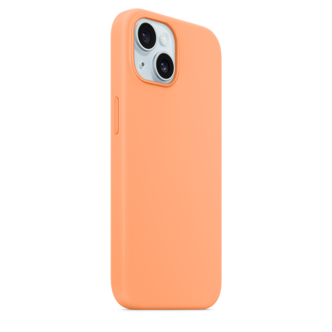 Apple iPhone 14 Plus Silikon Magsafe Case Turuncu