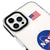 iPhone 12 Pro Max Nasa Usa Telefon Kılıfı - Artycase - Siyah