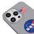 iPhone 15 Pro Max Nasa Usa Telefon Kılıfı - Renkli Silikon - Gri