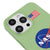 iPhone 16 Pro Max Nasa Usa Telefon Kılıfı - Renkli Silikon - Yeşil