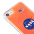 iPhone SE 2020 Nasa Usa Telefon Kılıfı - Neon - Turuncu