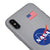 iPhone XS Max Nasa Usa Telefon Kılıfı - Renkli Silikon - Gri