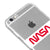 iPhone 6 Nasa Logo Telefon Kılıfı - Şeffaf - Saydam