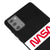 Samsung Note 20 Nasa Logo Telefon Kılıfı - Renkli Silikon - Siyah