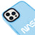 iPhone 14 Pro Max Nasa White Logo Telefon Kılıfı - Artycase - Azure