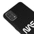 Realme 7 Pro Nasa White Logo Telefon Kılıfı - Renkli Silikon - Siyah