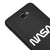 Samsung J7 Prime Nasa White Logo Telefon Kılıfı - Renkli Silikon - Siyah