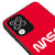 Samsung A22 Red Logo Nasa Telefon Kılıfı - Glossy - Popsoketsiz