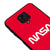 Xiaomi Redmi Note 9S Red Logo Nasa Telefon Kılıfı - Glossy - Popsoketsiz