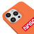 iPhone 16 Pro Nasa Red Telefon Kılıfı - Renkli Silikon - Turuncu