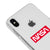 iPhone X Nasa Red Telefon Kılıfı - Şeffaf - Saydam