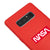 Samsung Note 8 Red Logo Nasa Telefon Kılıfı - Renkli Silikon - Kırmızı