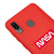 Samsung A20 Red Logo Nasa Telefon Kılıfı - Renkli Silikon - Kırmızı