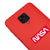 Xiaomi Redmi Note 9S Red Logo Nasa Telefon Kılıfı - Renkli Silikon - Kırmızı
