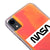iPhone XR Nasa Black Telefon Kılıfı - Neon - Turuncu