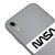 iPhone XR Nasa Black Telefon Kılıfı - Renkli Silikon - Gri