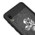 Samsung A20 Astronot Telefon Kılıfı - Renkli Silikon - Siyah