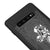 Samsung S10 Plus Astronot Telefon Kılıfı - Renkli Silikon - Siyah