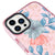 iPhone 15 Pro Açelya Telefon Kılıfı - Artycase - Simli Pembe