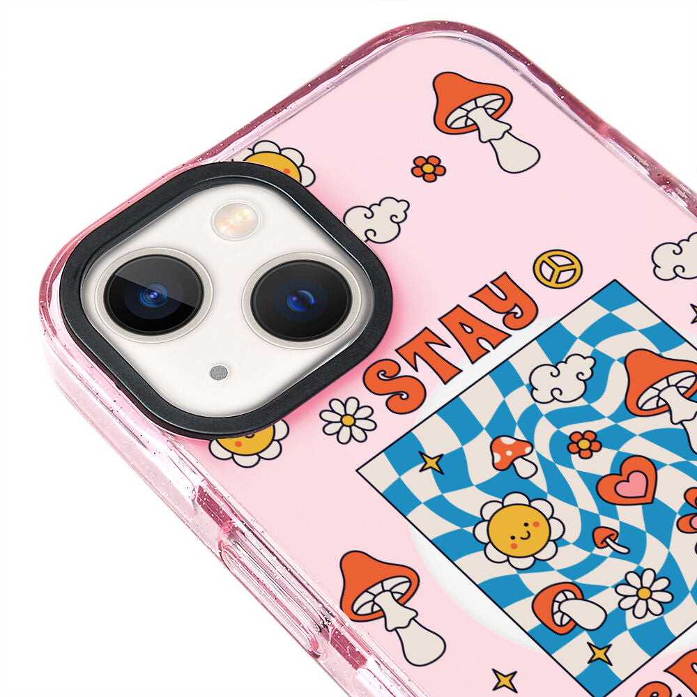 MagsafeliArtycaseSimliPembe