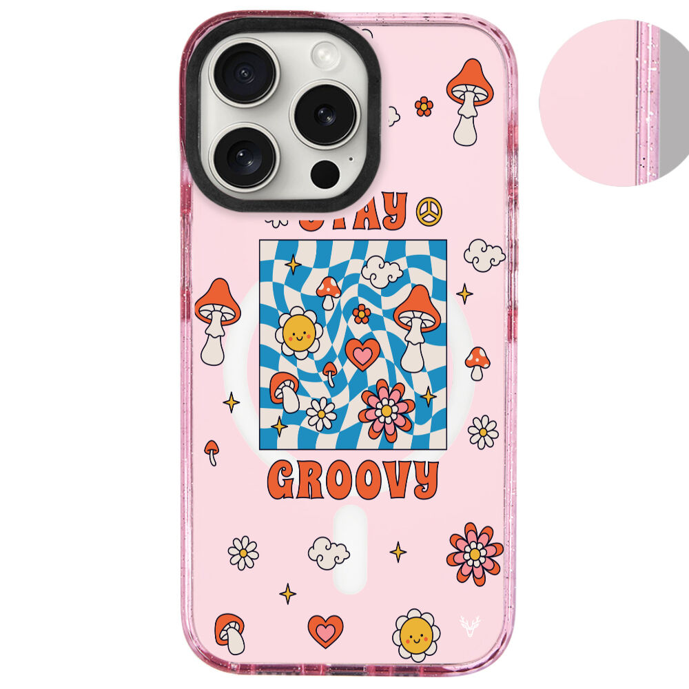 MagsafeliArtycaseSimliPembe