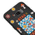 Samsung S8 Plus Stay Groovy Telefon Kılıfı - Renkli Silikon - Siyah