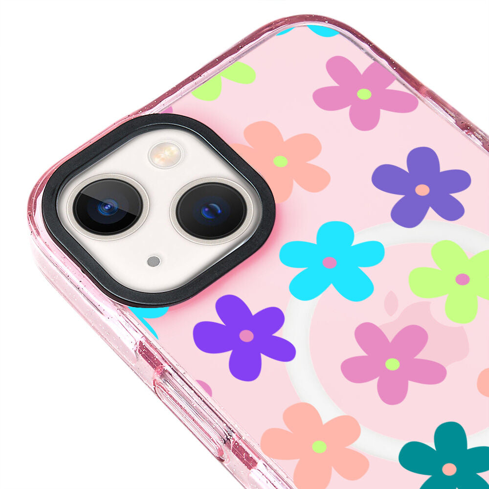 MagsafeliArtycaseSimliPembe