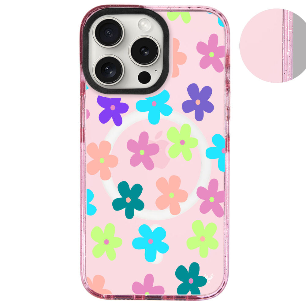 MagsafeliArtycaseSimliPembe