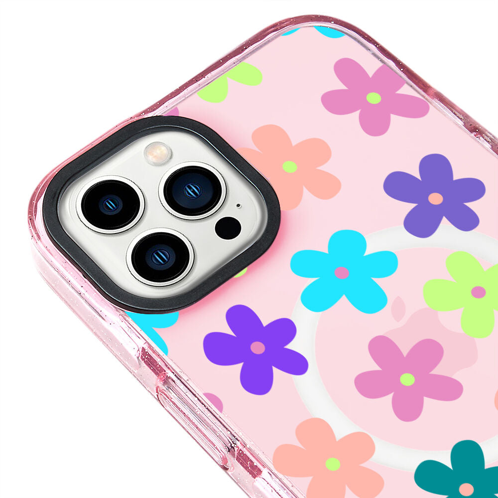 MagsafeliArtycaseSimliPembe