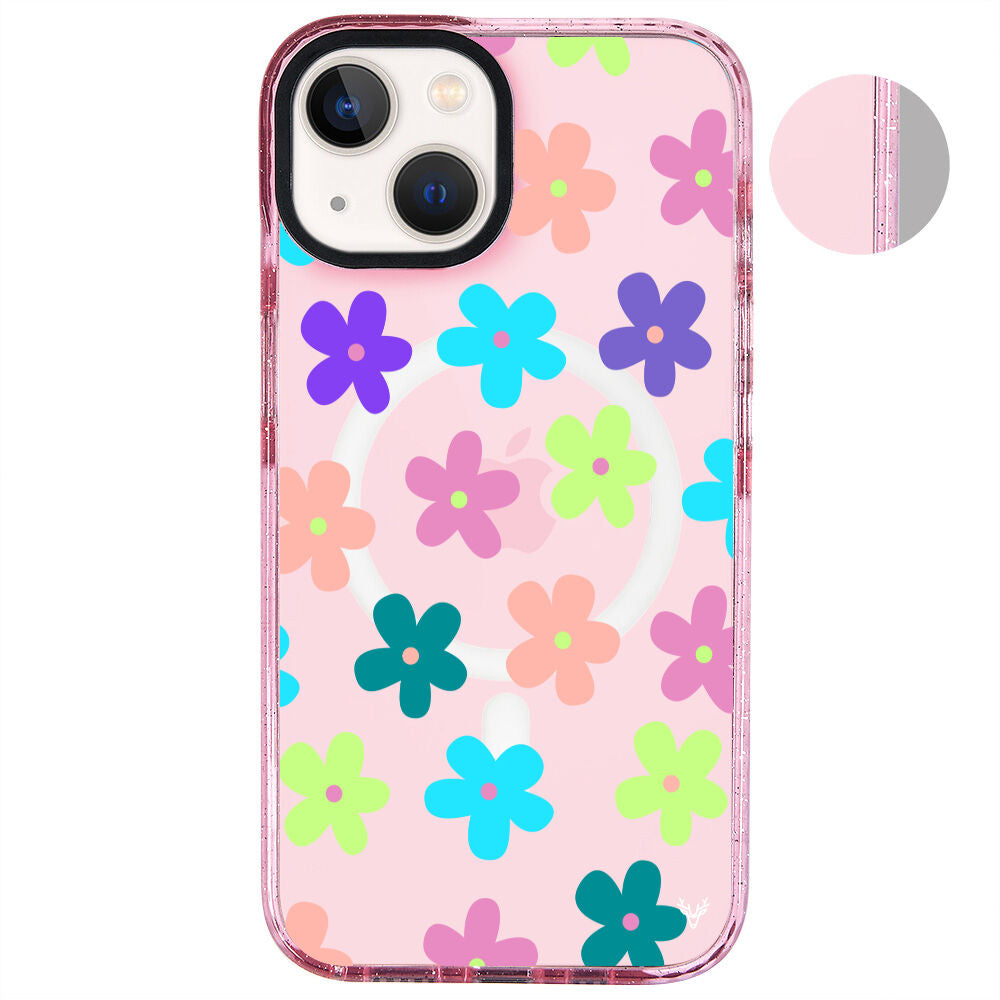 MagsafeliArtycaseSimliPembe